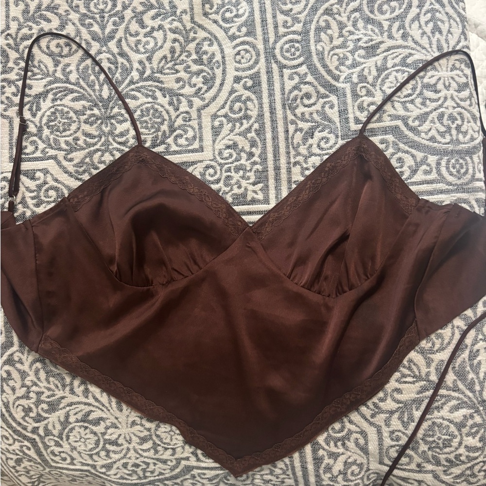 Cotton Candy Rich Brown Camisole